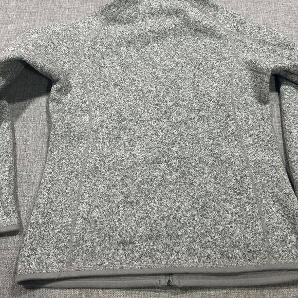 Patagonia Womens Better Sweater Size M Century Gray Fleece Full Zip Jacket 25542 - Picture 15 of 16